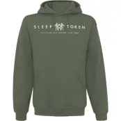 Sleep Token Luvtröja - Mask Green - S XL - för Herr - grön