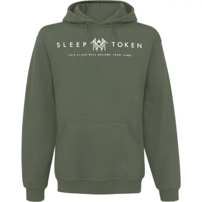 Sleep Token Luvtröja - Mask Green - S XL - för Herr - grön