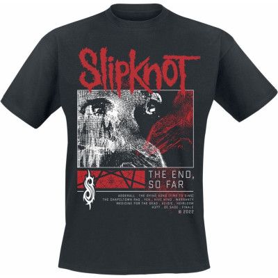 Slipknot T-shirt - The End, So Far Mask - S 3XL - för Herr - svart