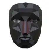 Squid Game Boss Pappmask - One size