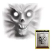 Demon Diskmaskins Dekoration