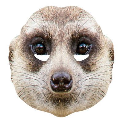 Surikat Pappmask