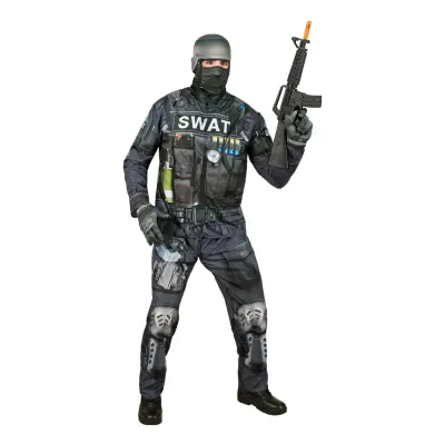 SWAT Maskeraddräkt - XX-Large