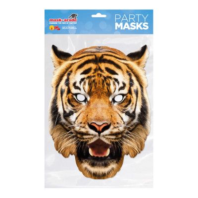Tiger Pappmask
