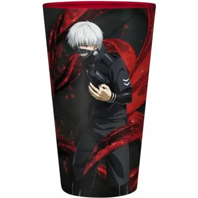 Tokyo Ghoul - Anime Dricksglas - Kaneki & Mask - för  svart/röd