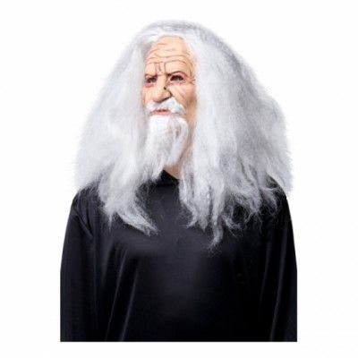 Trollkarl med Hår Mask - One size