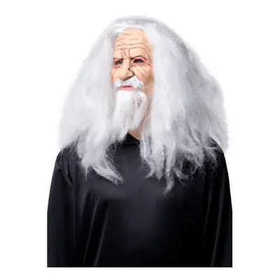 Trollkarl med Hår Mask - One size