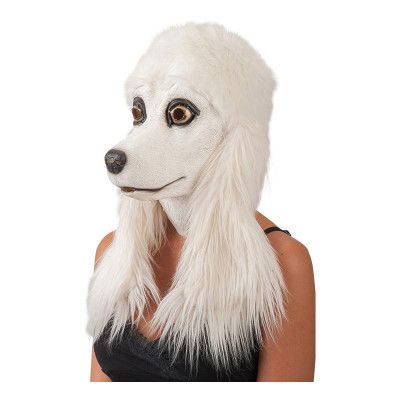 Pudel Mask med Hår - One size