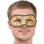 Venetian Mönstrad Mask med Bårdkanter