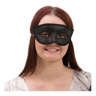 Venetiansk Halvmask Stor - One size