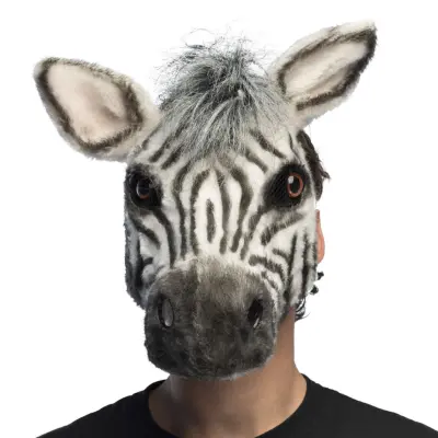 Zebra Halvmask - One size