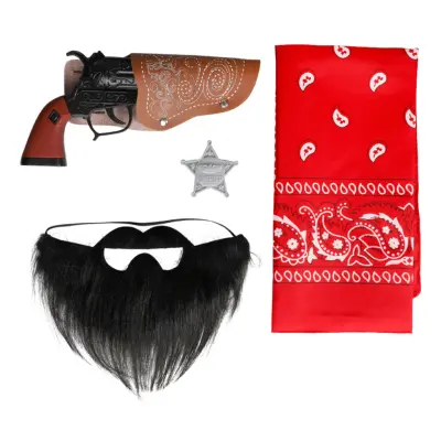 Cowboy Tillbehörskit - One size