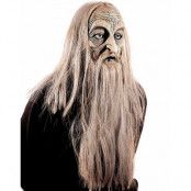 Dead Old Wizard - Heltäckande Mask Med Hår och Skägg