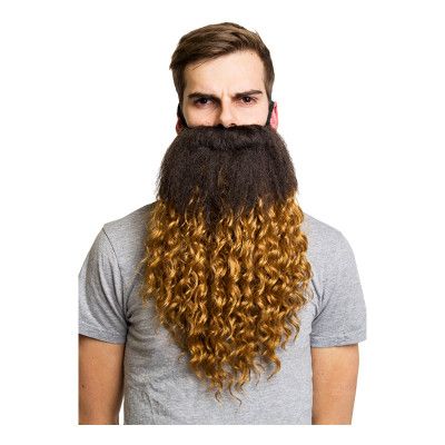 Gigantiskt Skägg Krulligt