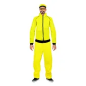 Gul Rappare Träningsoverall Maskeraderäkt - X-Large