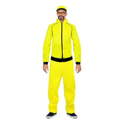 Gul Rappare Träningsoverall Maskeraderäkt - X-Large