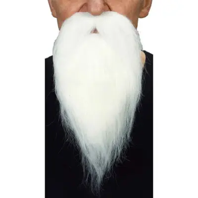 Heltäckande skägg - Vit