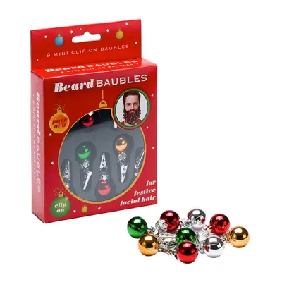 Julgranskulor för Skägget