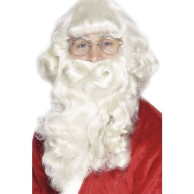 Jultomte Peruk&Skägg 38cm
