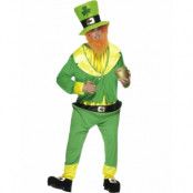 Komplett St. Patricks Day Kostym med Skägg