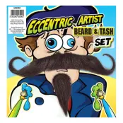 Konstnär Skägg och Mustasch