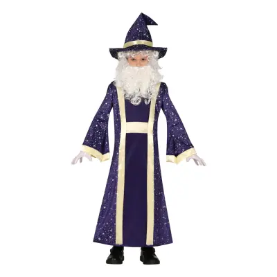 Magisk Trollkarl Barn Maskeraddräkt - Medium