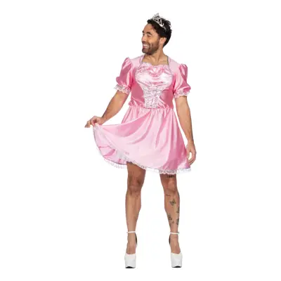 Manlig Prinsessa Maskeraddräkt - Medium