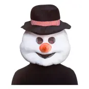 Maskothuvud Snögubbe - One size