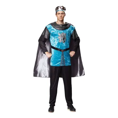 Medeltida Kung Maskeraddräkt - One size