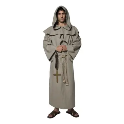 Medeltida Munk Maskeraddräkt - One size