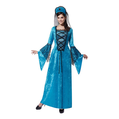 Medeltids Prinsessa Maskeraddräkt - One size