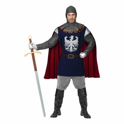 Medeltidsriddare Maskeraddräkt - X-Large