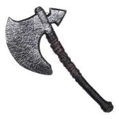 Medeltidsyxa i Plast