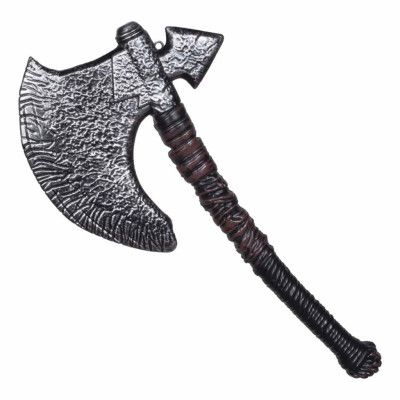 Medeltidsyxa i Plast