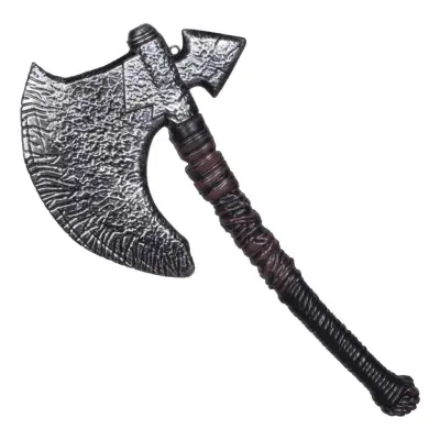 Medeltidsyxa i Plast