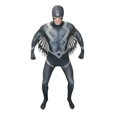 Black Bolt Deluxe Morphsuit Maskeraddräkt - Large