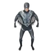 Black Bolt Deluxe Morphsuit Maskeraddräkt - Medium