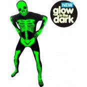 Glow in the Dark Skeleton - Original Morphsuit Kostym