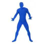 Morphsuit Blå Maskeraddräkt - Medium