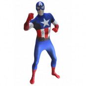 Morphsuit, Captain America zappar, XXL