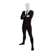 Morphsuit Slenderman Maskeraddräkt - Large