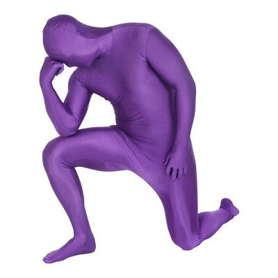 Morphsuit Lila Maskeraddräkt - X-Large