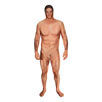 Morphsuit Naken Man Maskeraddräkt - Medium