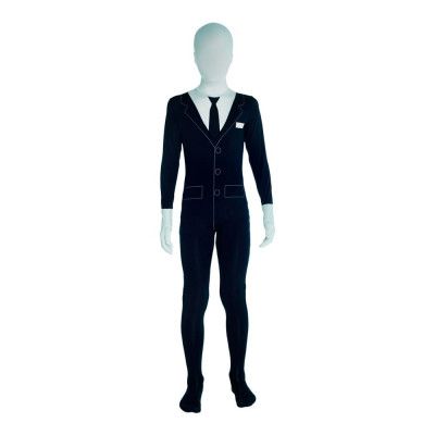 Morphsuit Slenderman Barn Maskeraddräkt - Medium