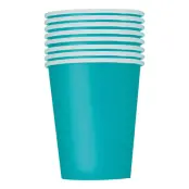 Pappersmuggar Turkos - 8-pack