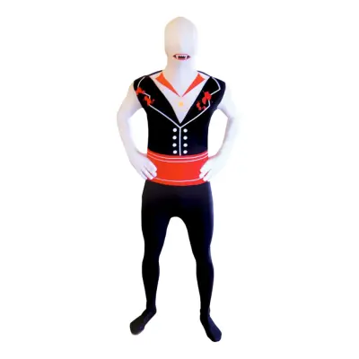 Morphsuit Vampyr Maskeraddräkt - Medium