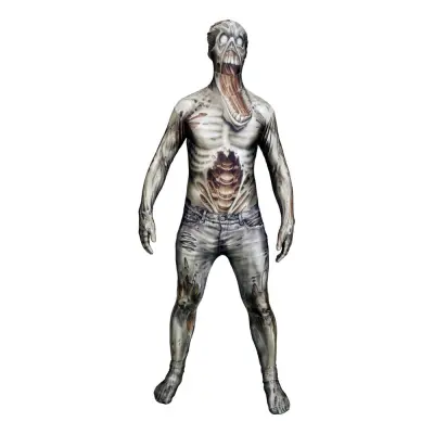 Morphsuit Zombie Maskeraddräkt - Large