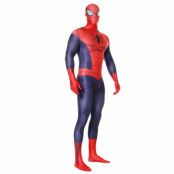 Spiderman Morphsuit Maskeraddräkt, LARGE