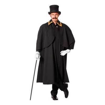 1800-tals Cape Svart - Medium