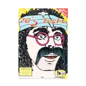 70-tals Grå Mustasch